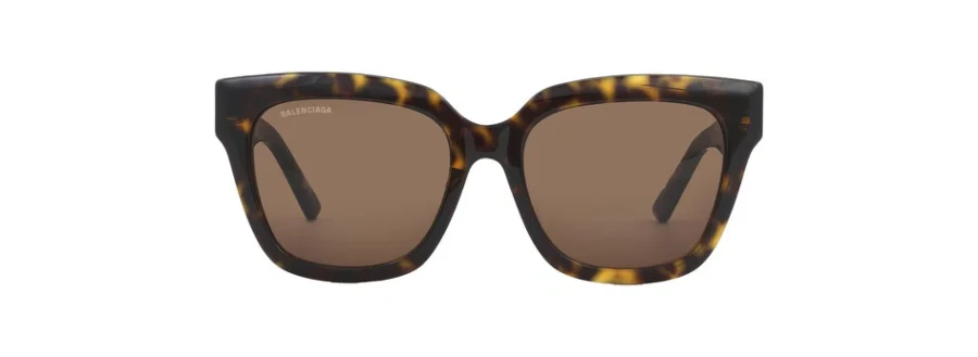Balenciaga Brown Square Ladies Sunglasses BB0237SA 002 55 889652396446