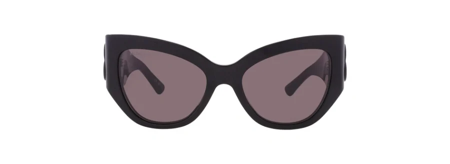 Balenciaga Grey Butterfly Ladies Sunglasses BB0322S 001 57 889652471266