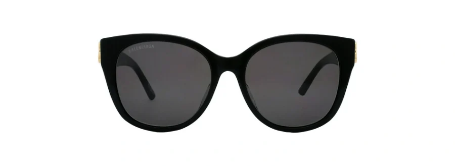 Balenciaga Grey Cat Eye Ladies Sunglasses BB0103SA 001 57 889652300313