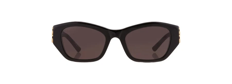 Balenciaga Grey Cat Eye Ladies Sunglasses BB0311SK 001 53 889652443577