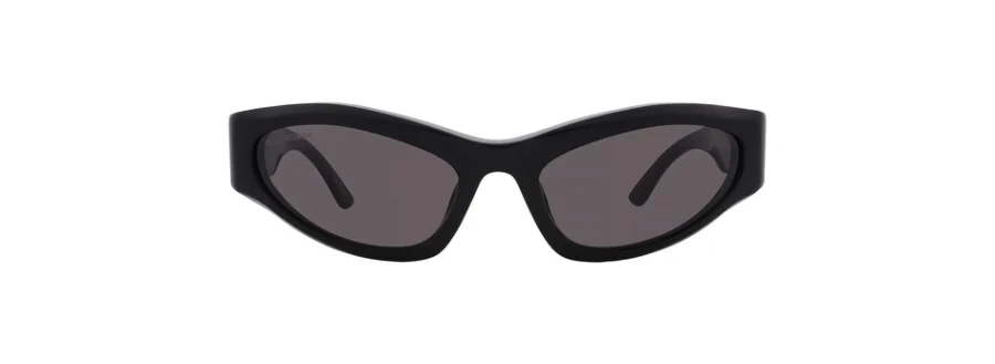 Balenciaga Grey Cat Eye Ladies Sunglasses BB0387S 001 58 889652532097