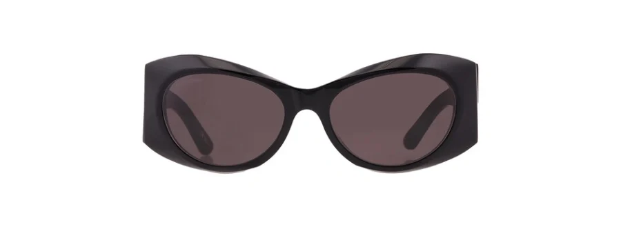 Balenciaga Grey Cat Eye Ladies Sunglasses BB0394S 001 59 889652532387