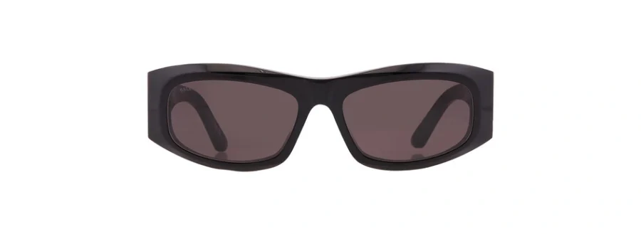 Balenciaga Grey Cat Eye Ladies Sunglasses BB0395S 001 60 BB0395S 001 60 889652532424