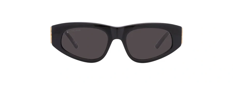 Balenciaga Grey Cat Eye Ladies Sunglasses BB0095S 001 53 889652294278