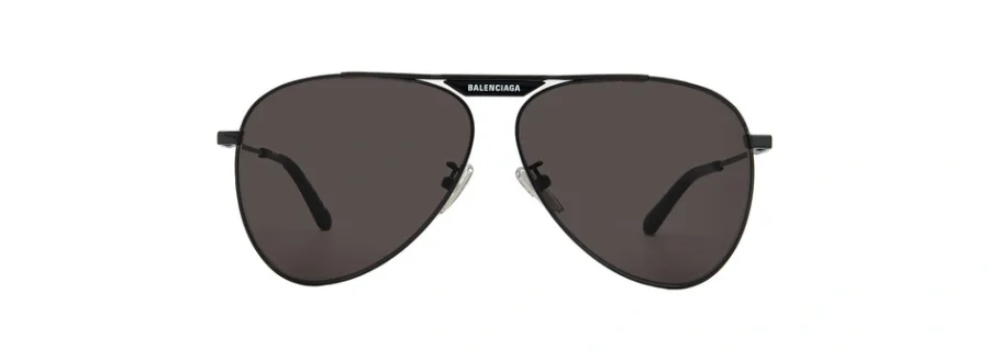 Balenciaga Grey Pilot Unisex Sunglasses BB0244S 001 62 889652396019
