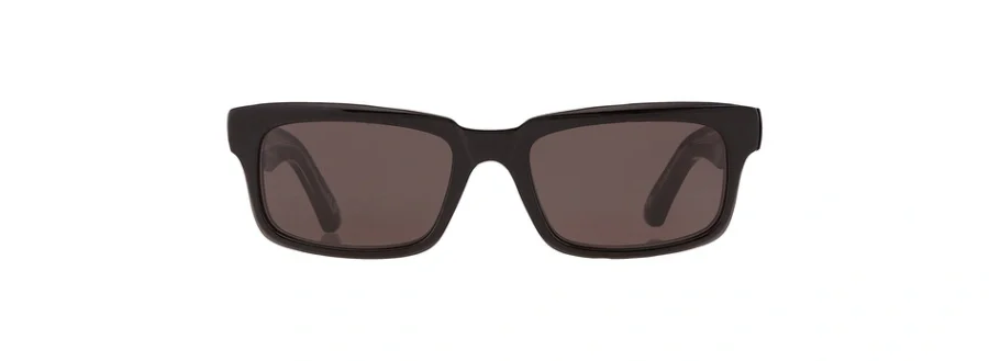 Balenciaga Grey Rectangular Men's Sunglasses BB0345S 001 55 889652474359