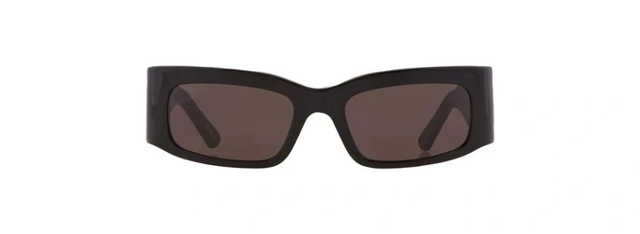 Balenciaga Grey Rectangular Unisex Sunglasses BB0328S 001 56 889652471860