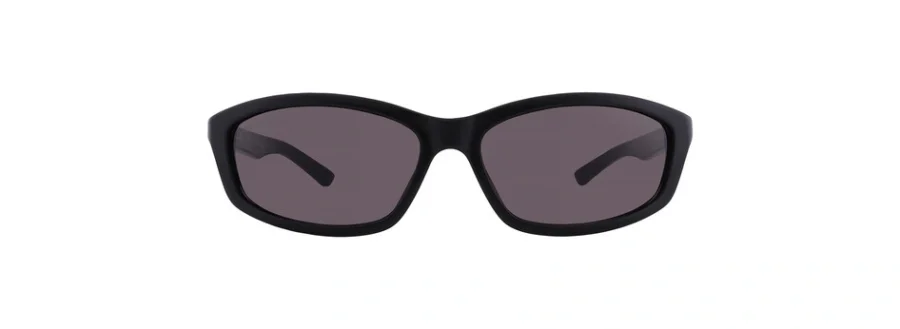 Balenciaga Grey Rectangular Unisex Sunglasses BB0401S 001 60 889652533155