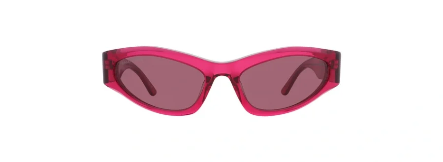 Balenciaga Violet Cat Eye Ladies Sunglasses BB0387S 003 58 889652532110