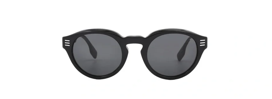 Burberry Dark Grey Round Men's