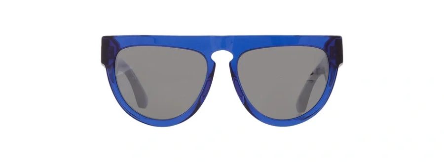 Burberry Grey Mirror Silver Irregular Ladies