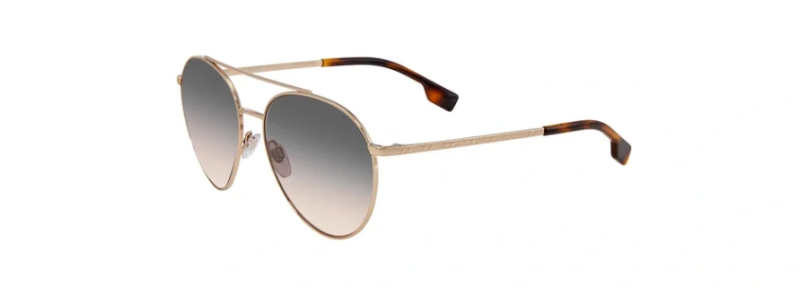 Burberry Light Brown Gradient Grey Pilot Ladies