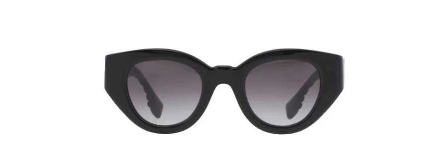 Burberry Meadow Grey Gradient Oval Ladies