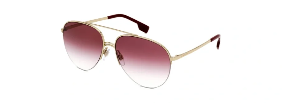 Burberry Open Box - Burberry Ferry Violet Gradient Pilot Ladies