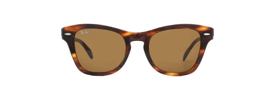 Ray-Ban Open Box - Ray Ban Brown Square Unisex