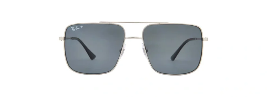 Ray-Ban ARI Polarized Dark Grey Square Unisex