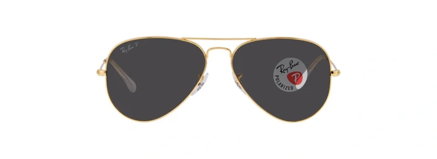Ray-Ban Aviator Classic Polarized Black Pilot Unisex
