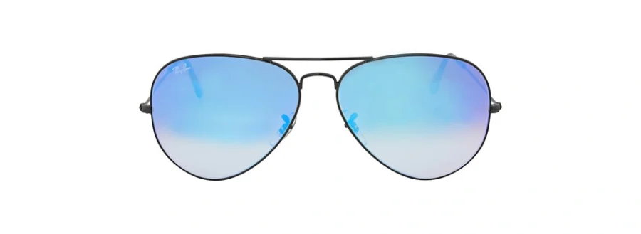 Ray-Ban Aviator Flash Lenses Blue Gradient Unisex