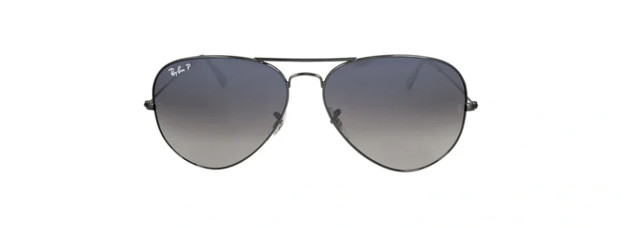 Ray-Ban Aviator Gradient Polarized Blue/Grey Pilot Unisex