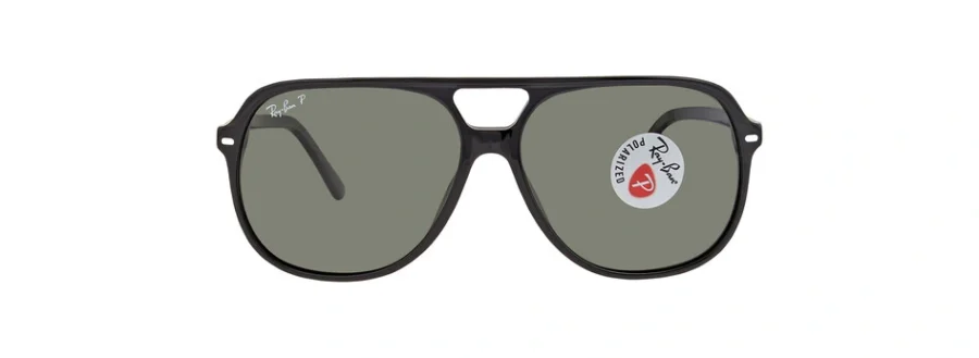 Ray-Ban Bill Polarized Green Classic G-15 Square Unisex