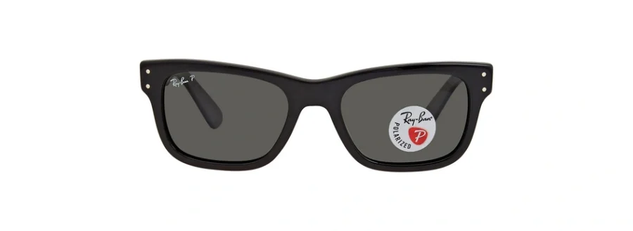 Ray-Ban Burbank Polarized Green Rectangular Men's