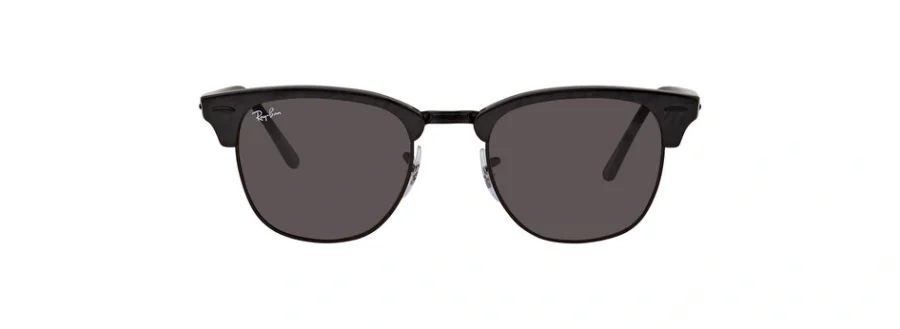 Ray-Ban Clubmaster Marble Dark Grey Square Unisex