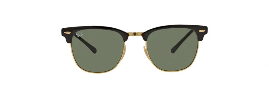 Ray-Ban Clubmaster Metal Green Square Unisex