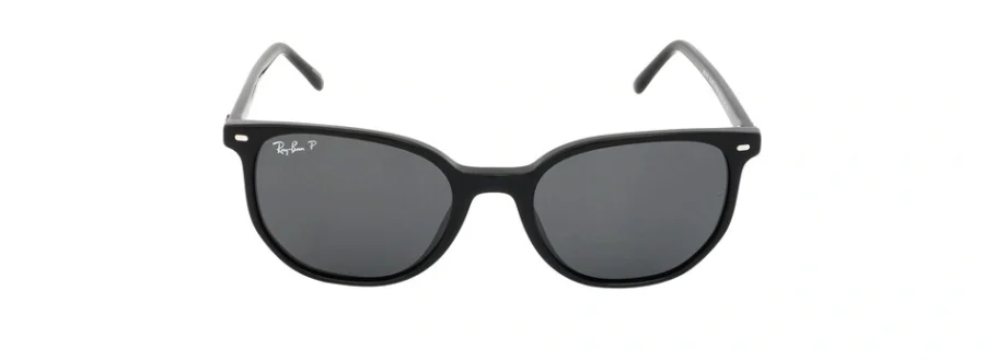 Ray-Ban Elliot Polarized Black Square Unisex