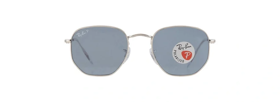 Ray-Ban Hexagonal Flat Lenses Blue Hexagonal Unisex