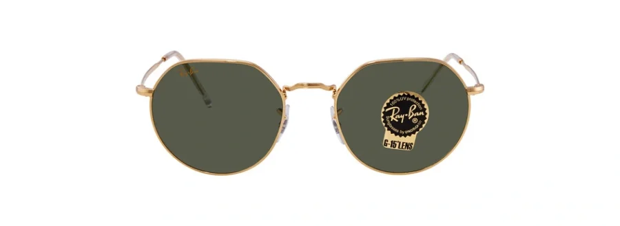 Ray-Ban Jack Green Geometric Unisex