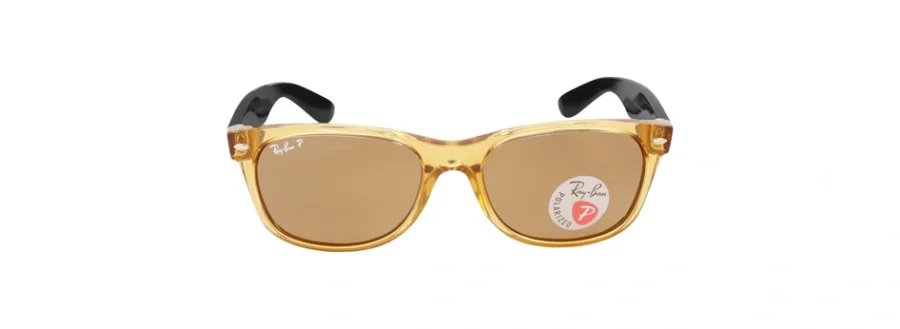Ray-Ban New Wayfarer Bicolor Polarized Brown Unisex