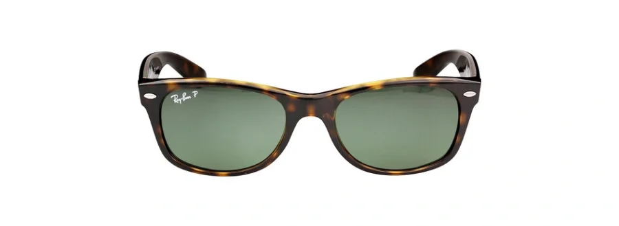 Ray-Ban New Wayfarer Classic Polarized Green Classic G-15 Unisex
