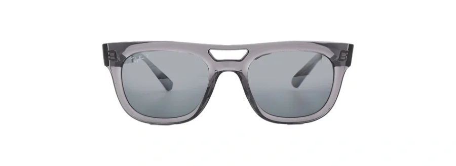 Ray-Ban Phil Bio Based Polarized Grey Gradient Mirror Square Unisex