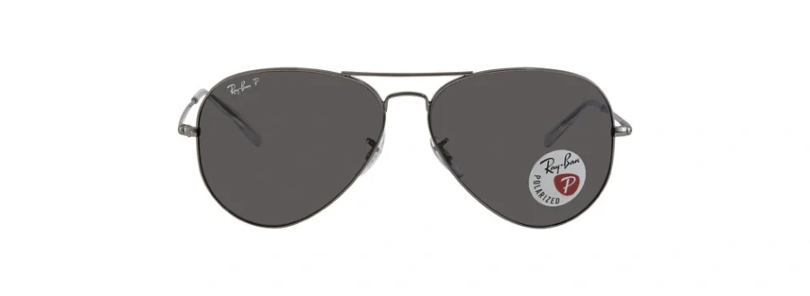 Ray-Ban Polarized Black Aviator Unisex