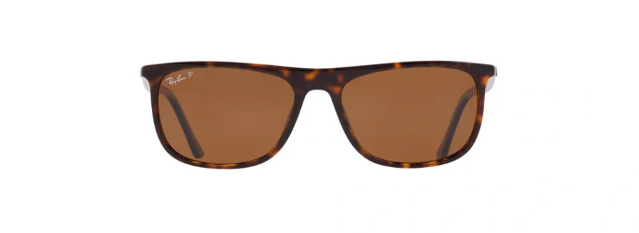Ray-Ban Polarized Brown Rectangular Unisex