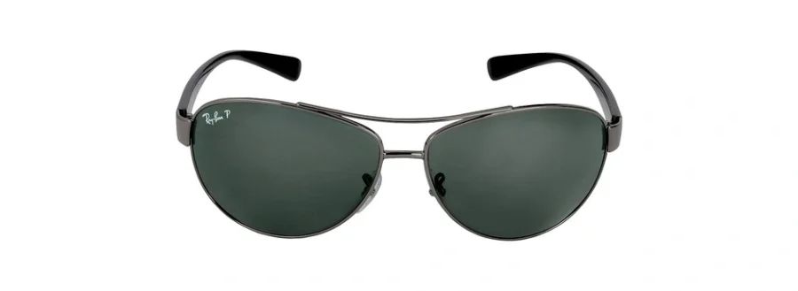 Ray-Ban Polarized Green Classic G-15 Pilot Men's