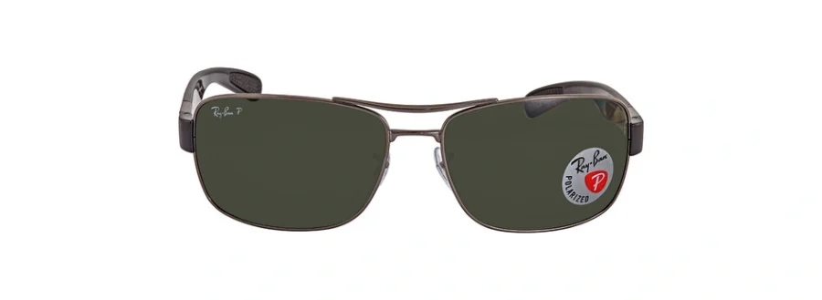 Ray-Ban Polarized Green Classic G-15 Square Men's