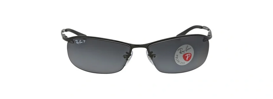 Ray-Ban Polarized Grey Rectangular Men's