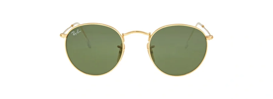 Ray-Ban Round Metal Green Classic G-15 Round Unisex
