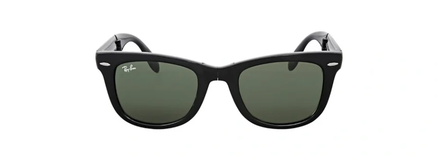 Ray-Ban Wayfarer Folding Classic Green Classic G-15 Unisex