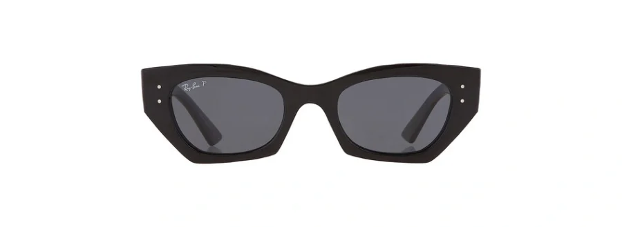 Ray-Ban Zena Bio Based Polarized Dark Grey Irregular Unisex